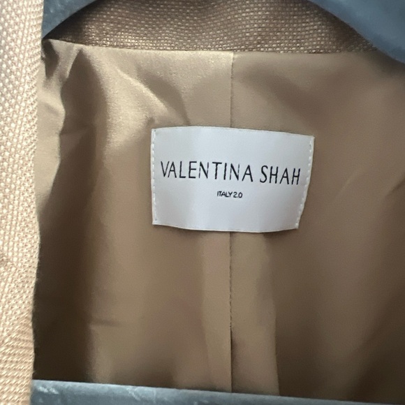 Valentina Shah Camel -Beige Blazer / Jacket Size 4 - Picture 8 of 11